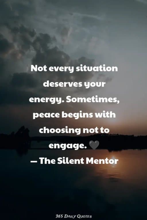 The silent mentor