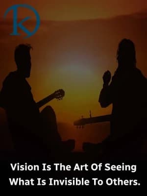 Vision is the art of seeing what is invisible to others.
