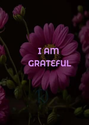 I Am Grateful.