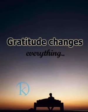 Gratitude changes everything.