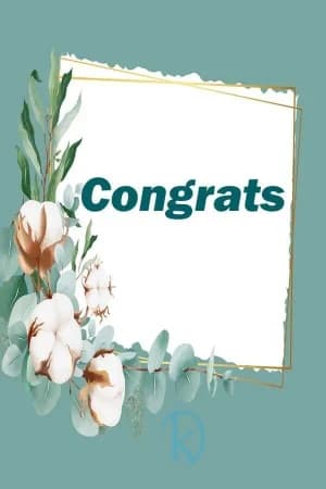 Congrats