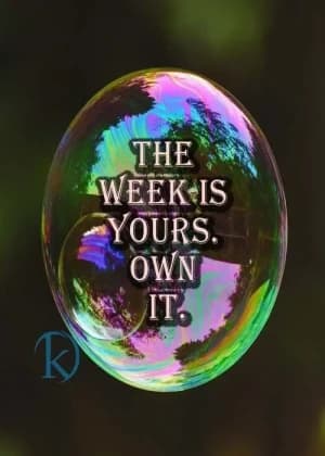 The Week is Yours. Own it.
