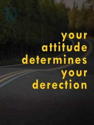 Your Attitude Determines Your Direction.