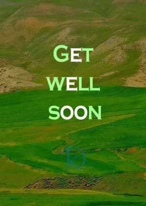 Get well soon.