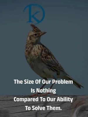 The Size of our problem is nothing compared to our ability to solve them.