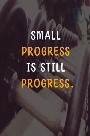 Small Progress Is Still Progress.