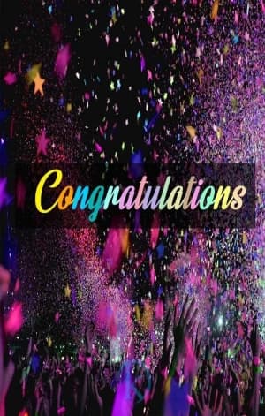 Congratulations