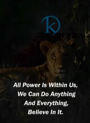 All power is within us. We can do anything and everything. Believe in it.
