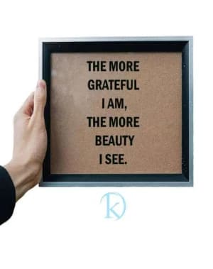 The More Grateful I Am, The More Beauty I See.