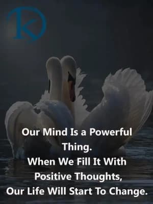Our mind is a powerful thing. When we fill it with positive thoughts, our life will start to change.