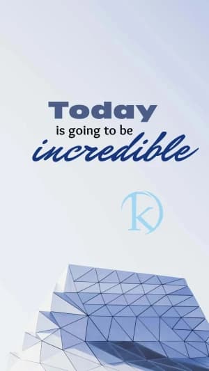 Today is going to be incredible.
