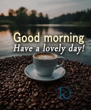 Good morning Have a lovely day!