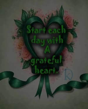 Start Each Day With a Grateful Heart