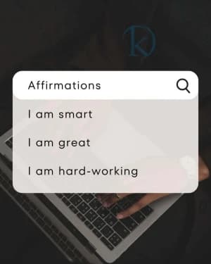 AFFIRMATIONS: I Am Smart. I Am Great. I Am Hard-Working.