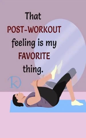 That post-workout feeling is my favorite thing.