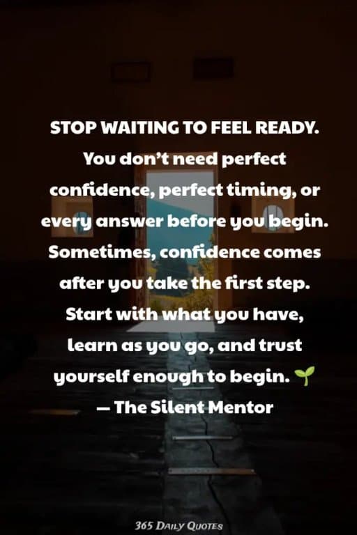 The silent mentor