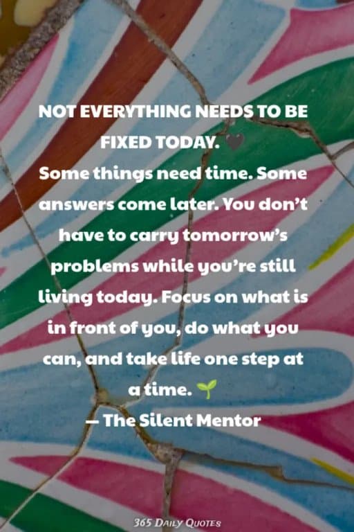 The silent mentor