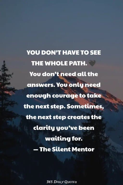 The silent mentor