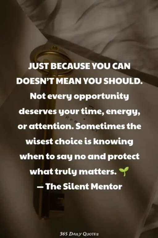 The silent mentor
