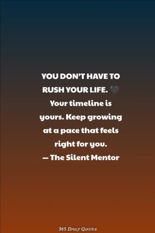 The silent mentor