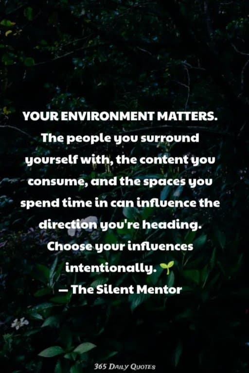 The silent mentor